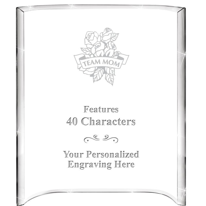 5"X 7" VERTICAL CURVA ACRYLIC