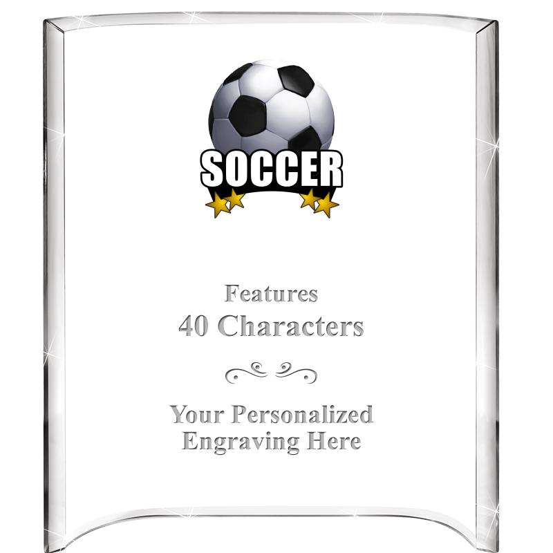 5"X 7" VERTICAL CURVA ACRYLIC