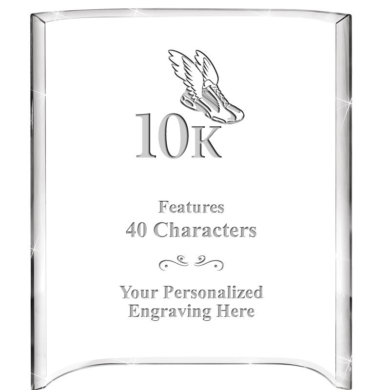 5"X 7" VERTICAL CURVA ACRYLIC