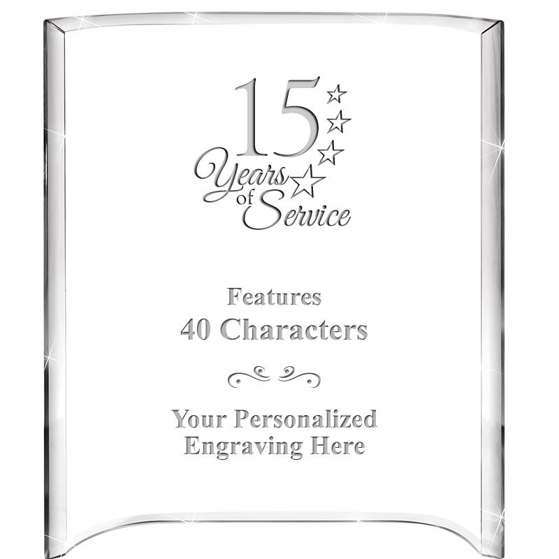 5"X 7" VERTICAL CURVA ACRYLIC