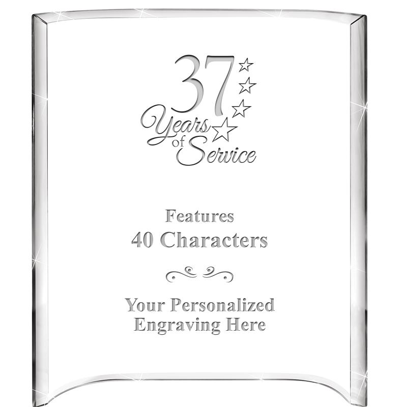 5"X 7" VERTICAL CURVA ACRYLIC