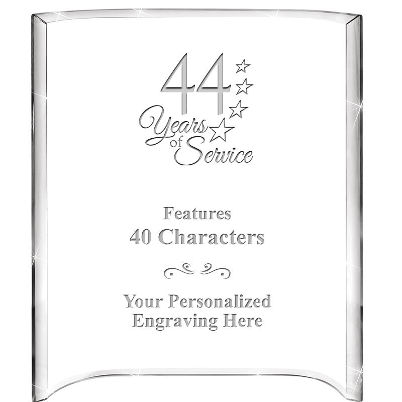 5"X 7" VERTICAL CURVA ACRYLIC