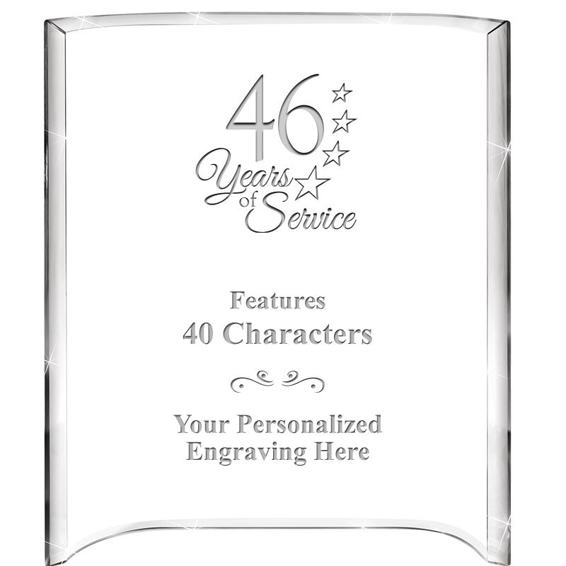 5"X 7" VERTICAL CURVA ACRYLIC