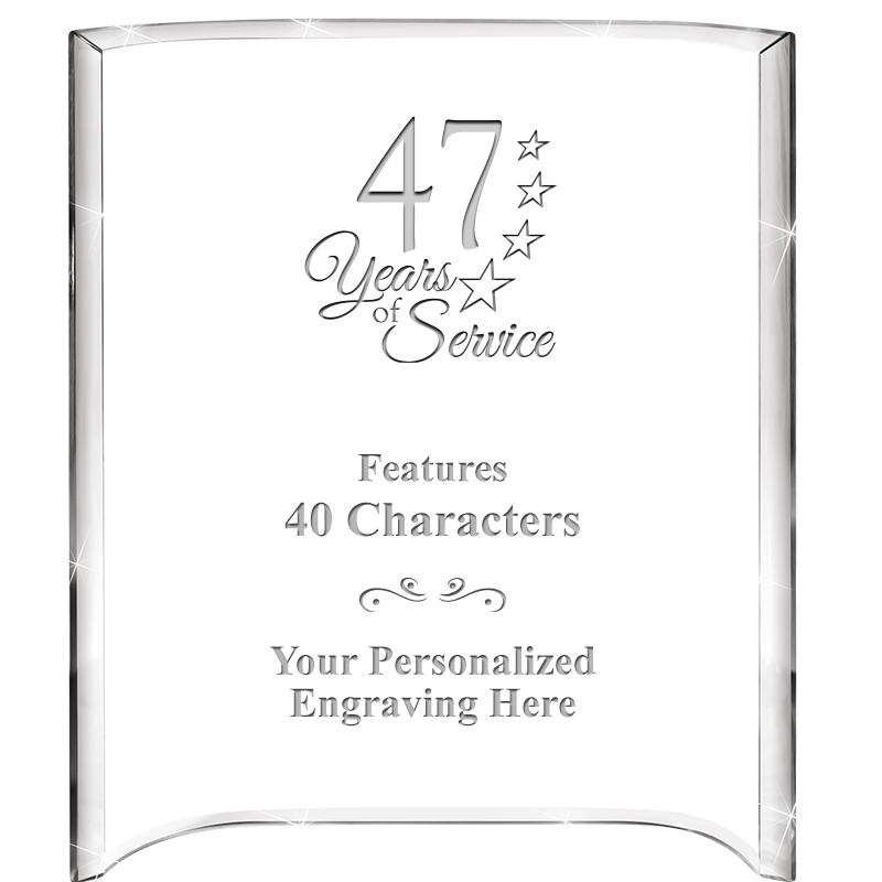 5"X 7" VERTICAL CURVA ACRYLIC