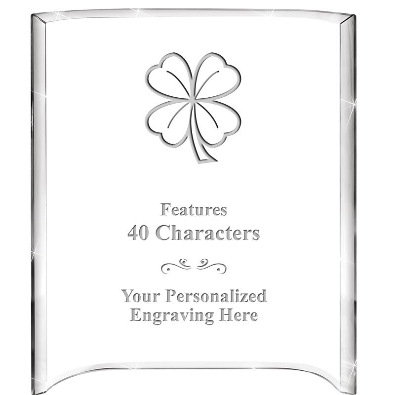 5"X 7" VERTICAL CURVA ACRYLIC