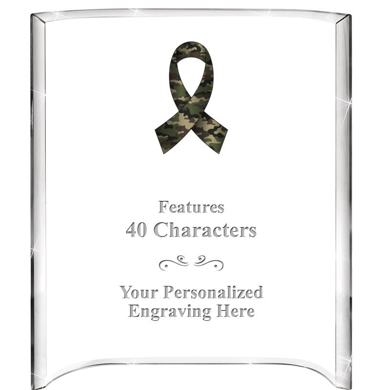 5"X 7" VERTICAL CURVA ACRYLIC