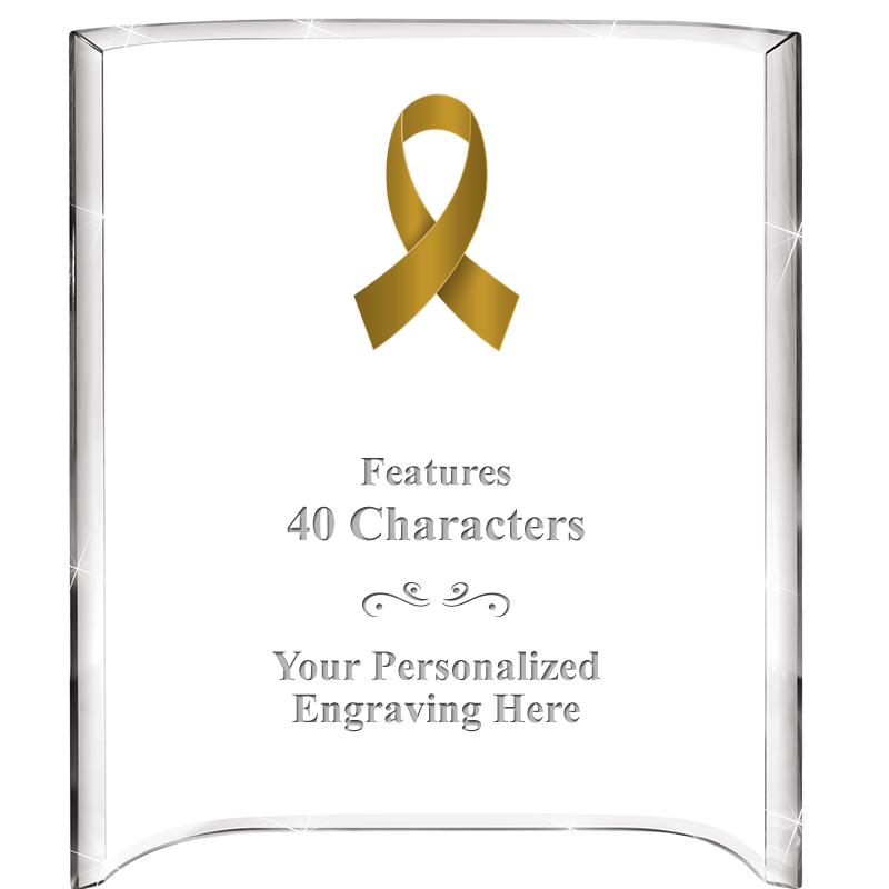 5"X 7" VERTICAL CURVA ACRYLIC