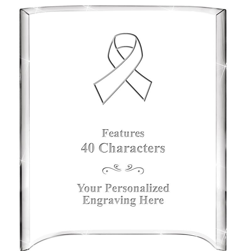 5"X 7" VERTICAL CURVA ACRYLIC