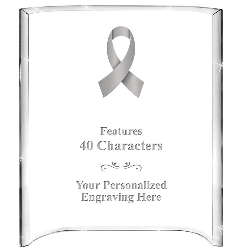 5"X 7" VERTICAL CURVA ACRYLIC