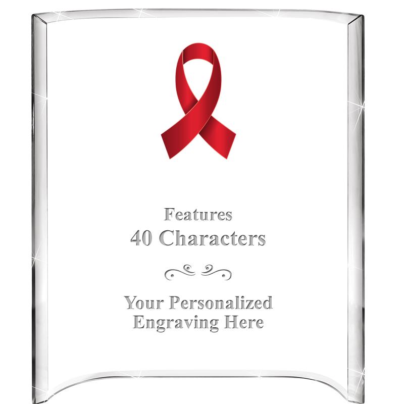 5"X 7" VERTICAL CURVA ACRYLIC