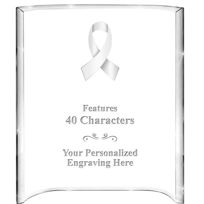 5"X 7" VERTICAL CURVA ACRYLIC