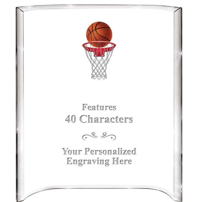 5"X 7" VERTICAL CURVA ACRYLIC