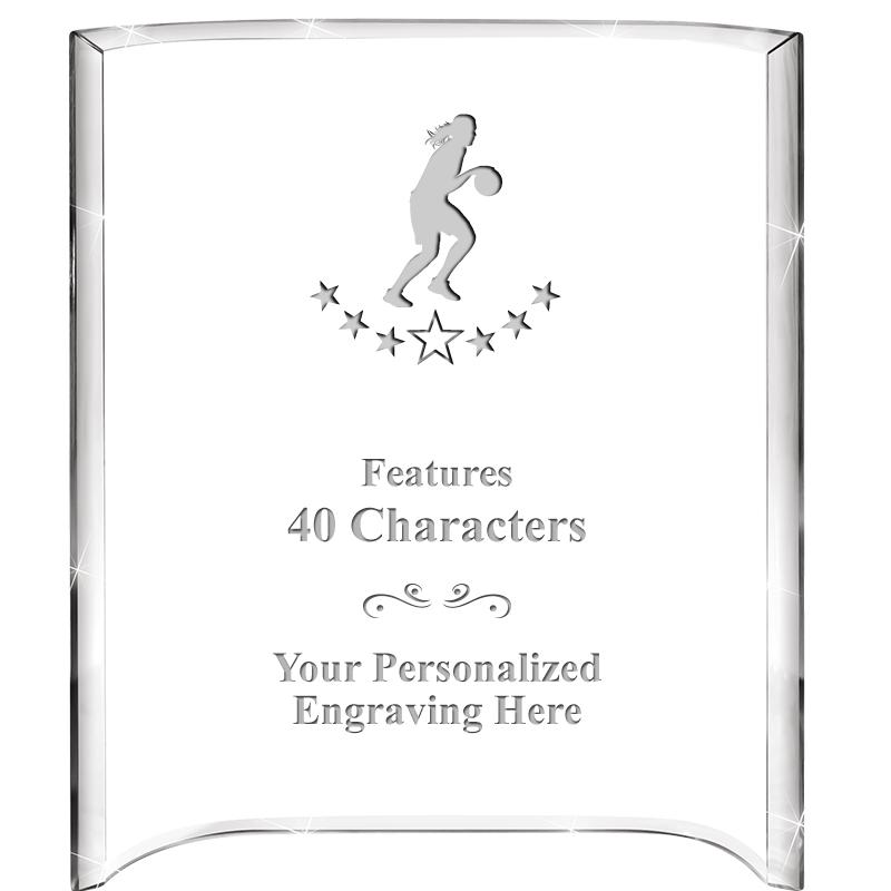 5"X 7" VERTICAL CURVA ACRYLIC