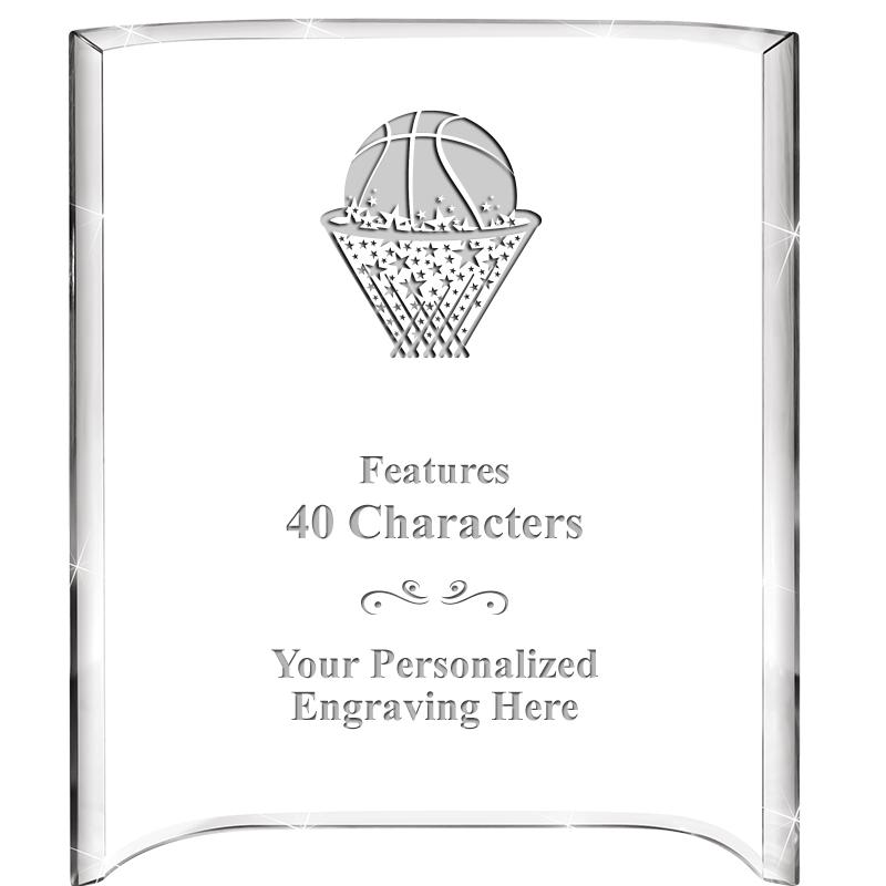 5"X 7" VERTICAL CURVA ACRYLIC