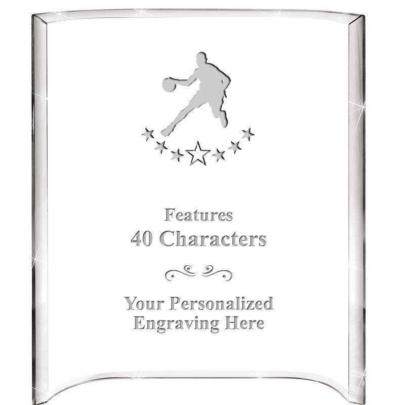 5"X 7" VERTICAL CURVA ACRYLIC