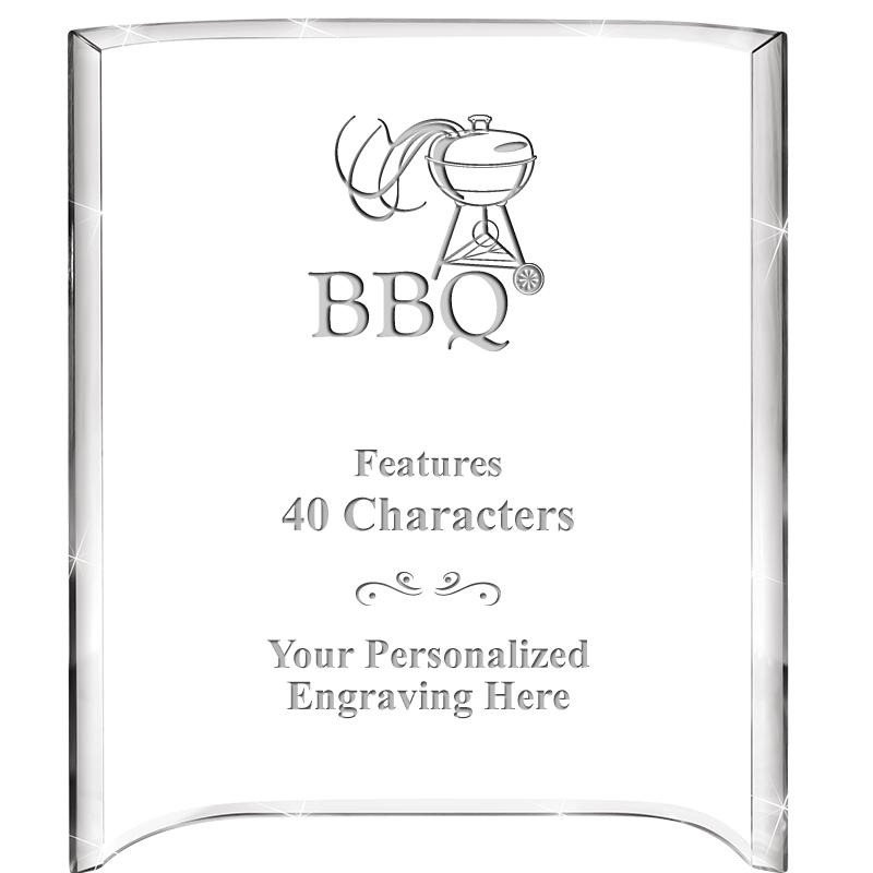 5"X 7" VERTICAL CURVA ACRYLIC