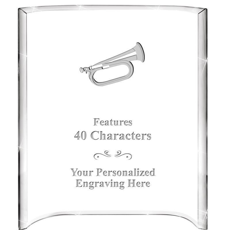 5"X 7" VERTICAL CURVA ACRYLIC