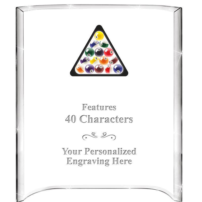 5"X 7" VERTICAL CURVA ACRYLIC