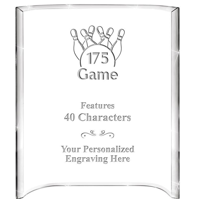 5"X 7" VERTICAL CURVA ACRYLIC