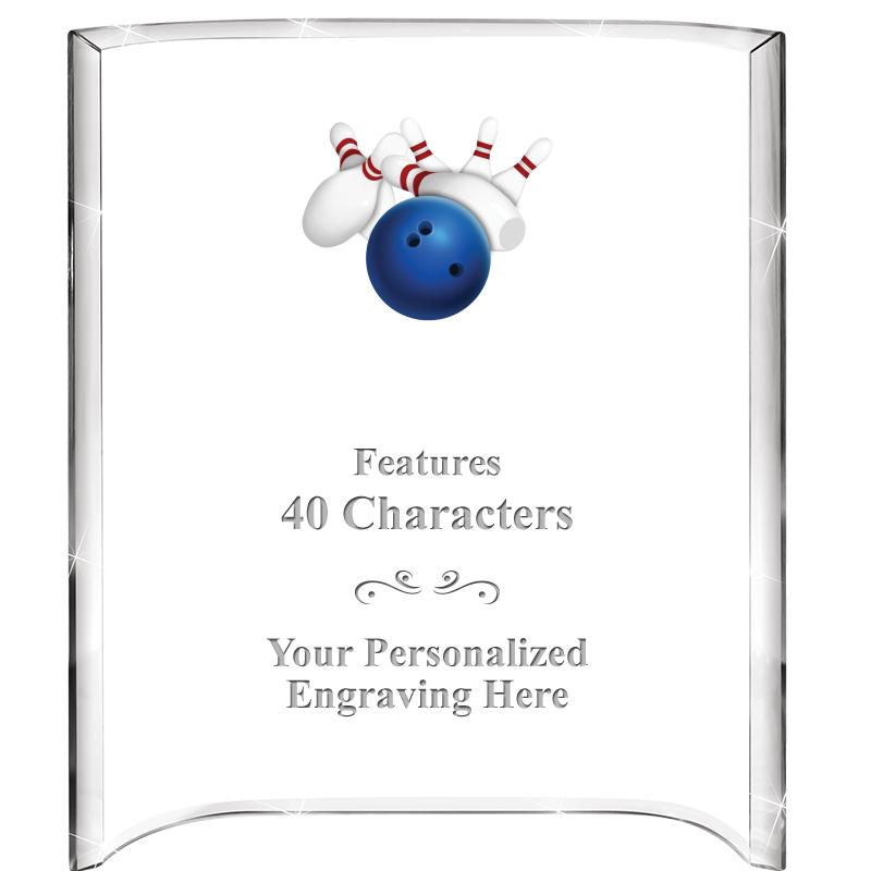 5"X 7" VERTICAL CURVA ACRYLIC