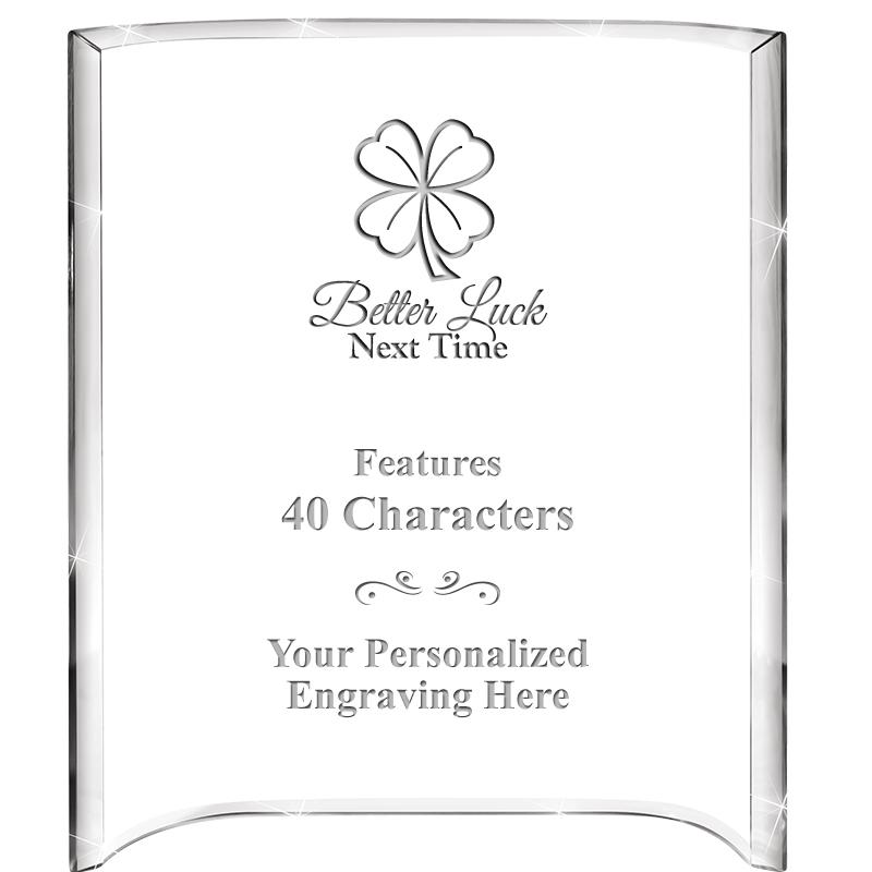 5"X 7" VERTICAL CURVA ACRYLIC