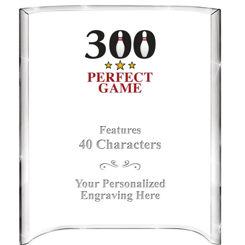 5"X 7" VERTICAL CURVA ACRYLIC