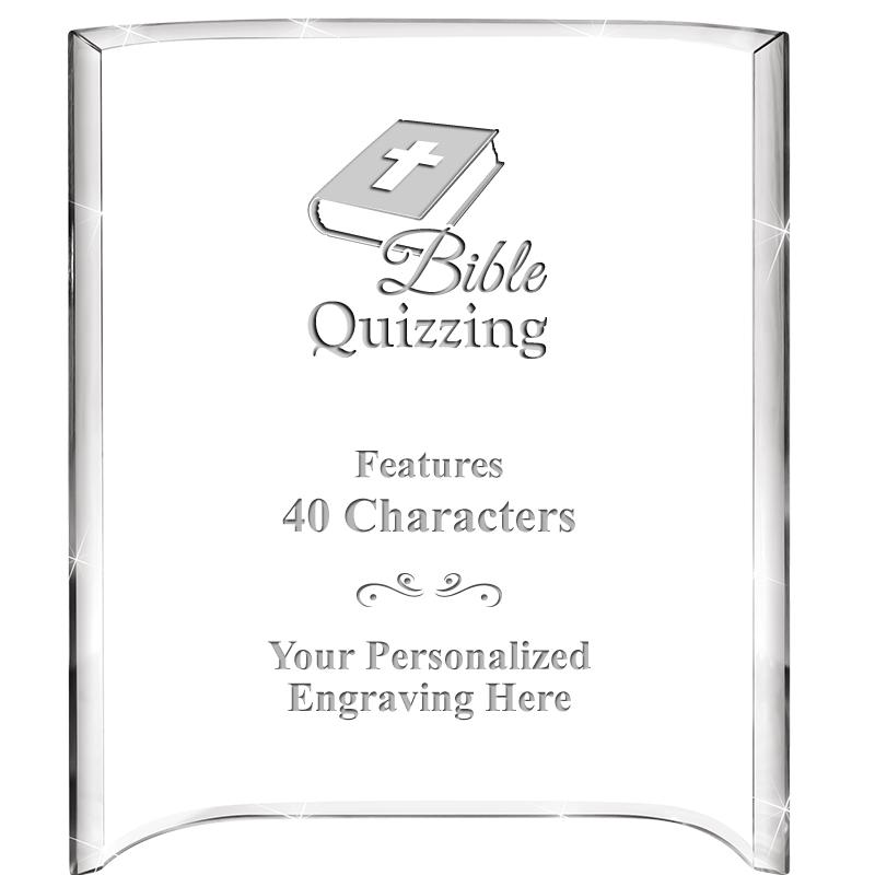 5"X 7" VERTICAL CURVA ACRYLIC