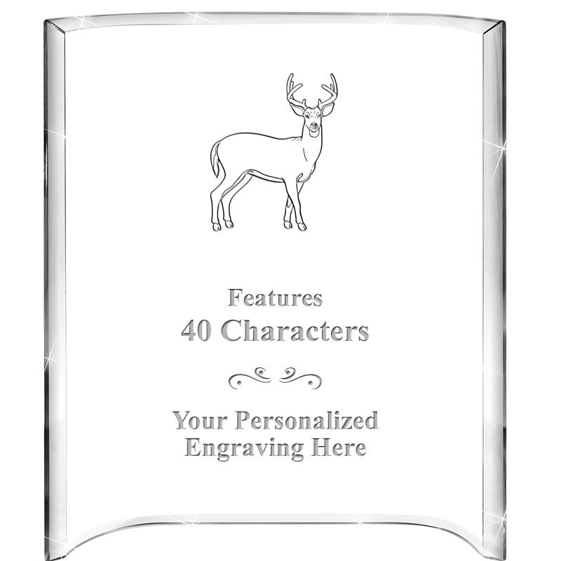 5"X 7" VERTICAL CURVA ACRYLIC