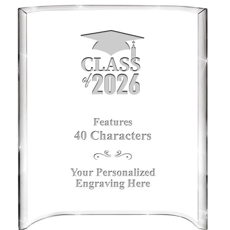 5"X 7" VERTICAL CURVA ACRYLIC