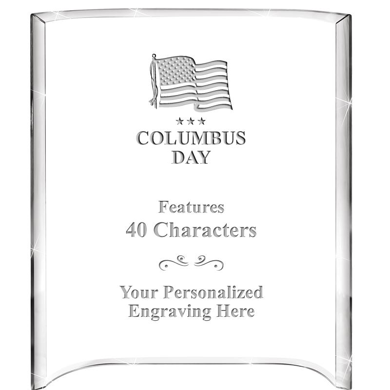 5"X 7" VERTICAL CURVA ACRYLIC