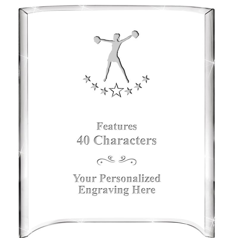 5"X 7" VERTICAL CURVA ACRYLIC