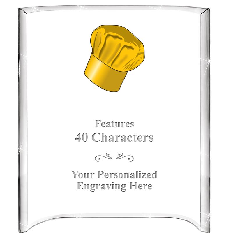 5"X 7" VERTICAL CURVA ACRYLIC