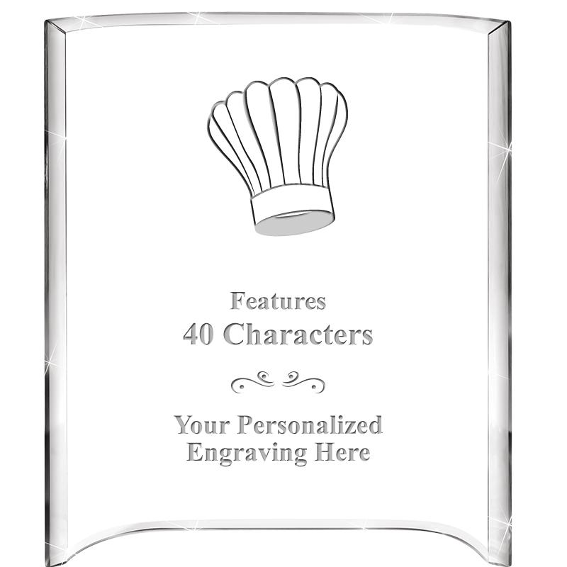 5"X 7" VERTICAL CURVA ACRYLIC