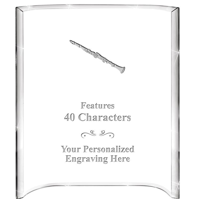 5"X 7" VERTICAL CURVA ACRYLIC