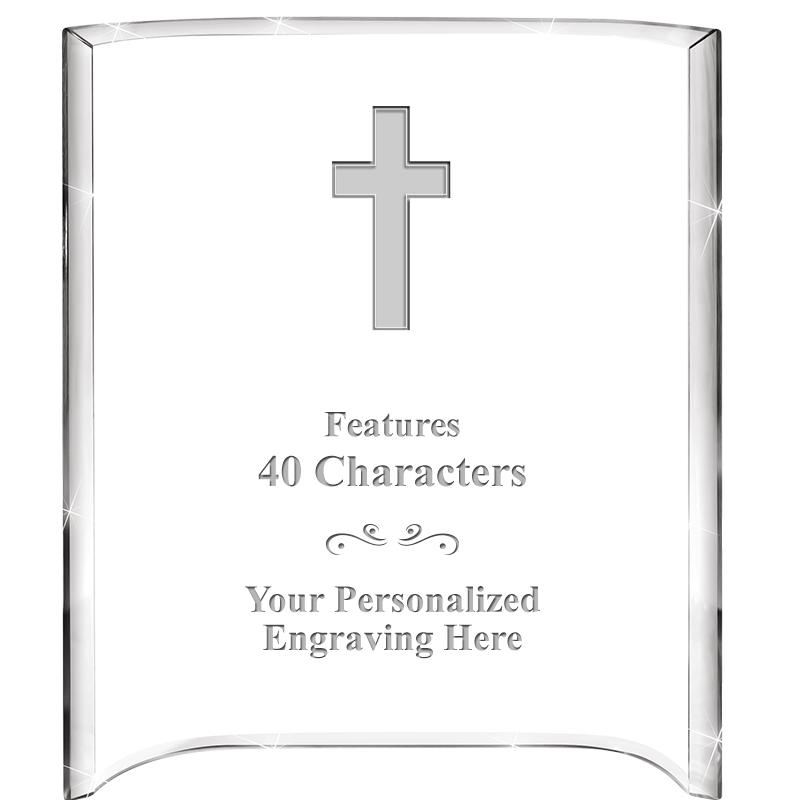 5"X 7" VERTICAL CURVA ACRYLIC