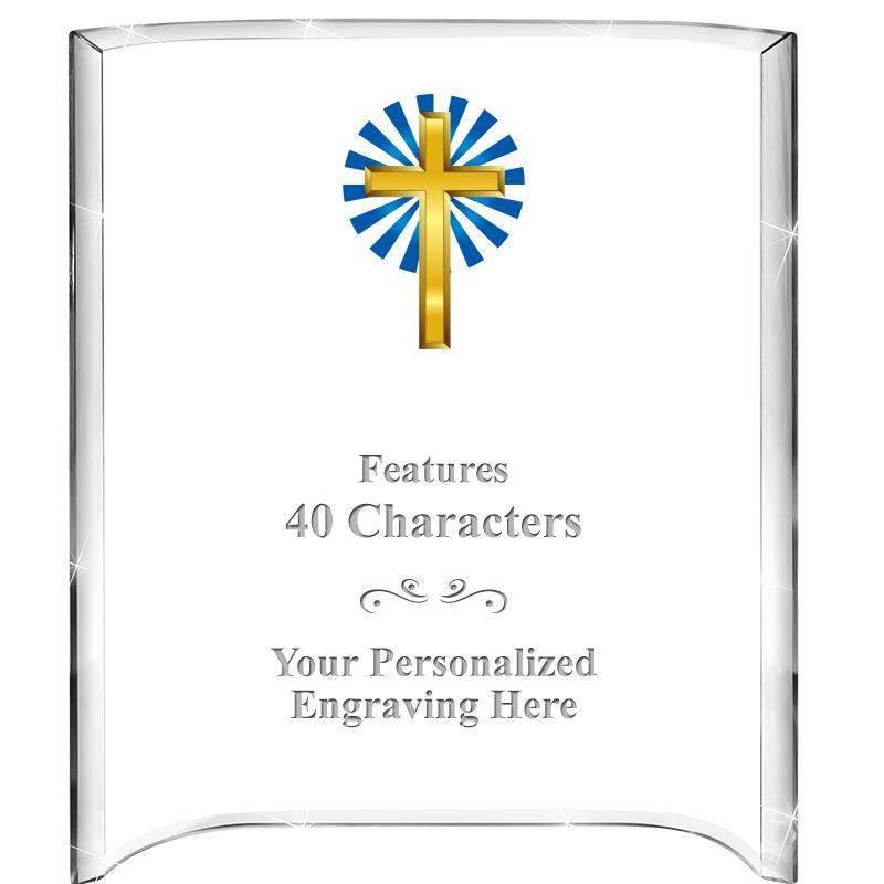 5"X 7" VERTICAL CURVA ACRYLIC