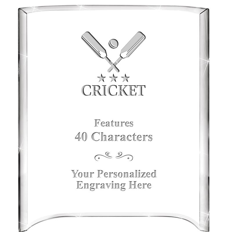 5"X 7" VERTICAL CURVA ACRYLIC