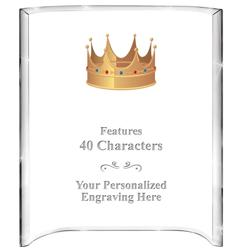 5"X 7" VERTICAL CURVA ACRYLIC