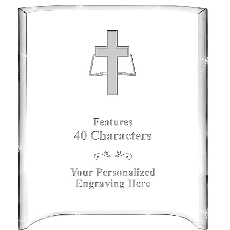 5"X 7" VERTICAL CURVA ACRYLIC