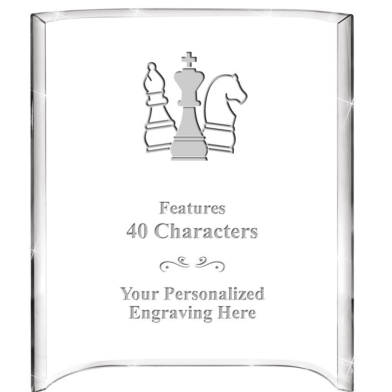 5"X 7" VERTICAL CURVA ACRYLIC