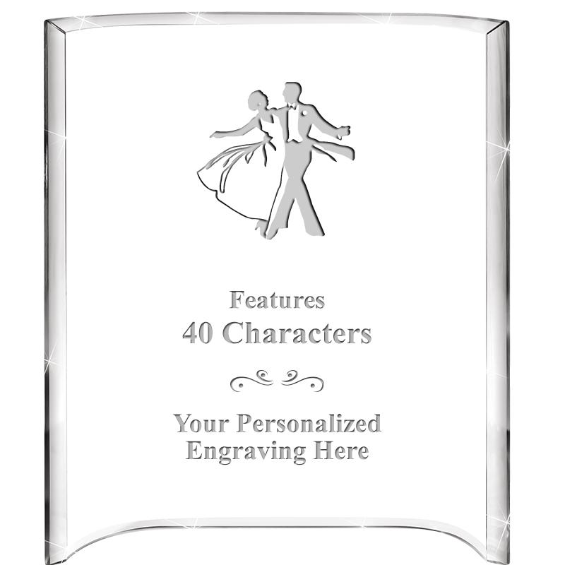 5"X 7" VERTICAL CURVA ACRYLIC