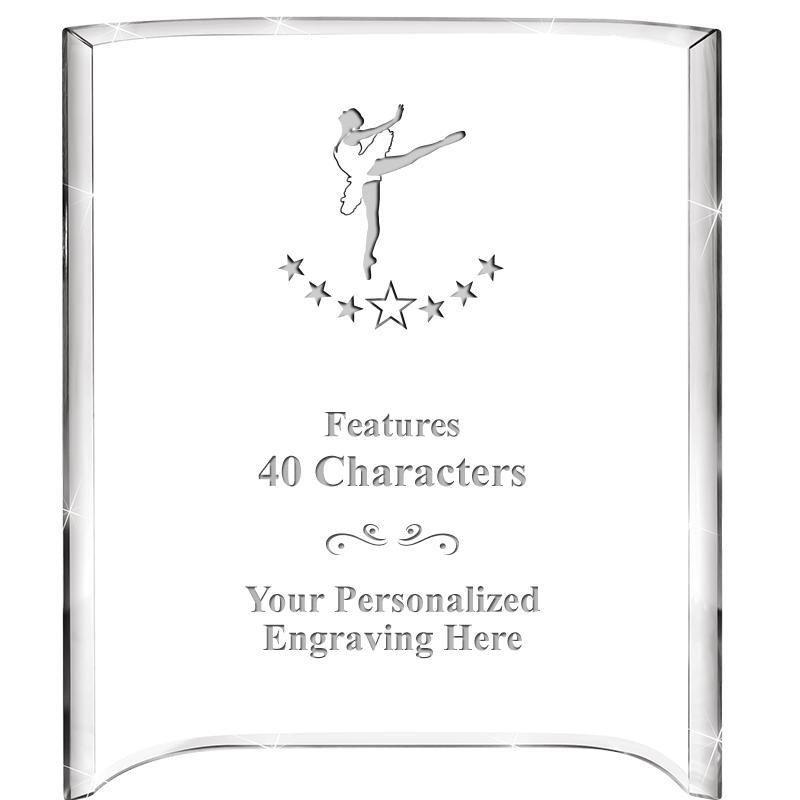 5"X 7" VERTICAL CURVA ACRYLIC