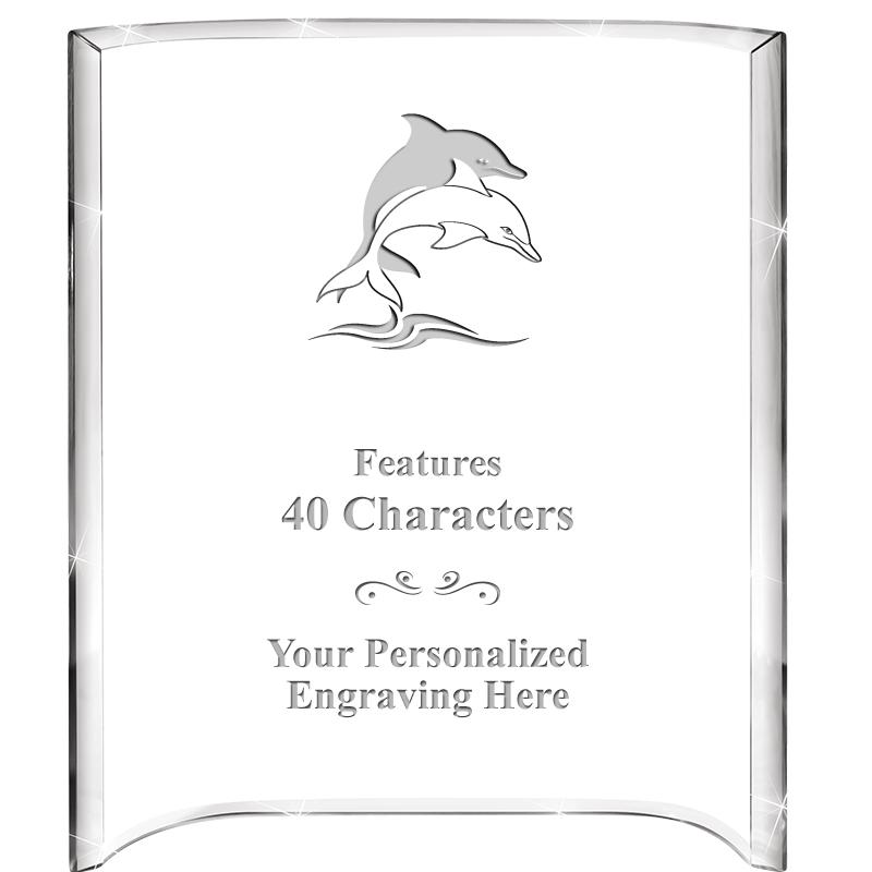 5"X 7" VERTICAL CURVA ACRYLIC