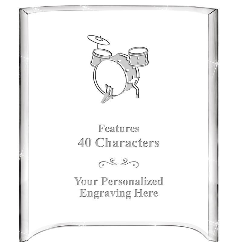 5"X 7" VERTICAL CURVA ACRYLIC