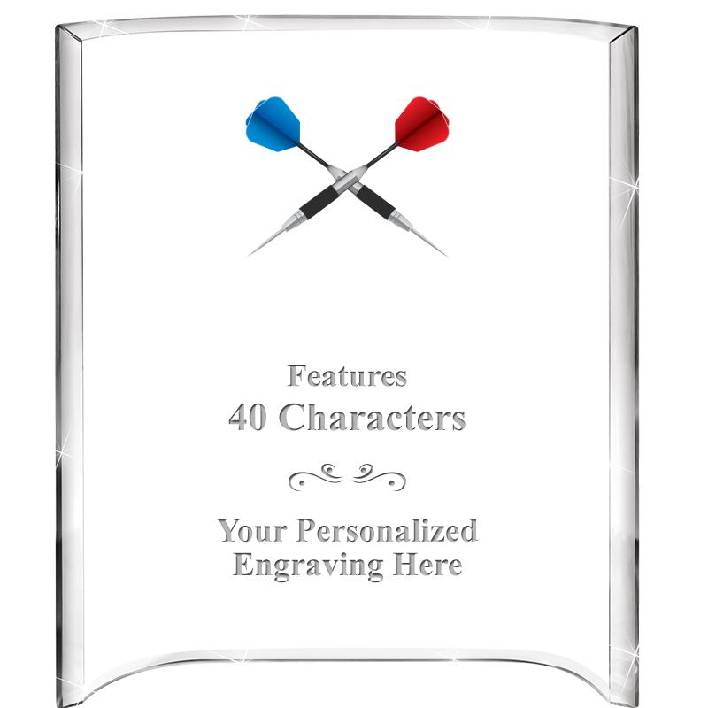 5"X 7" VERTICAL CURVA ACRYLIC