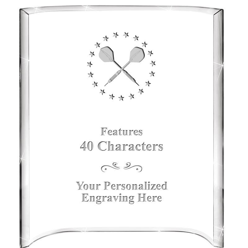 5"X 7" VERTICAL CURVA ACRYLIC