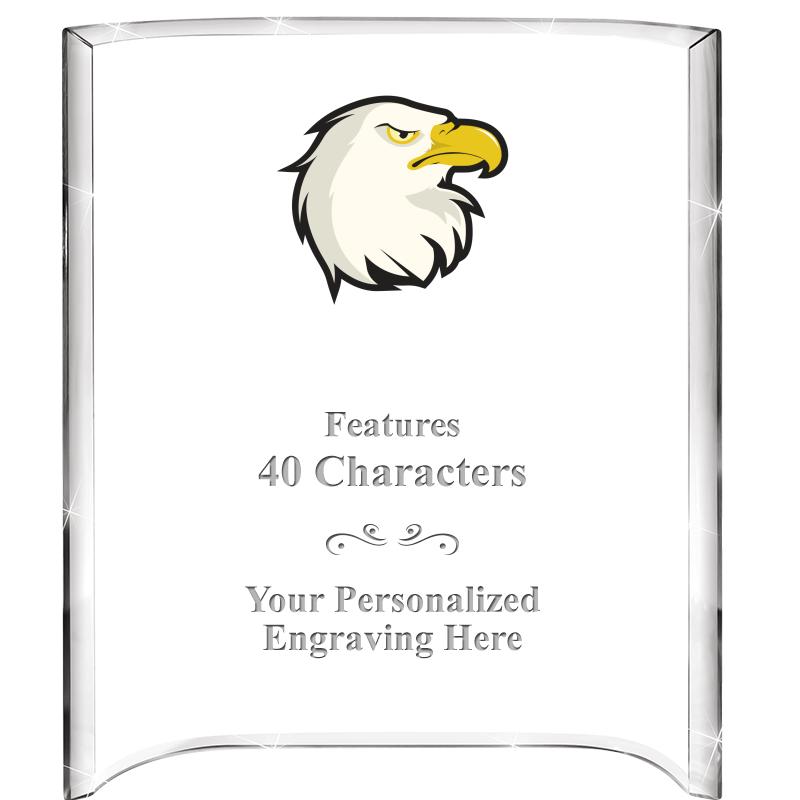 5"X 7" VERTICAL CURVA ACRYLIC