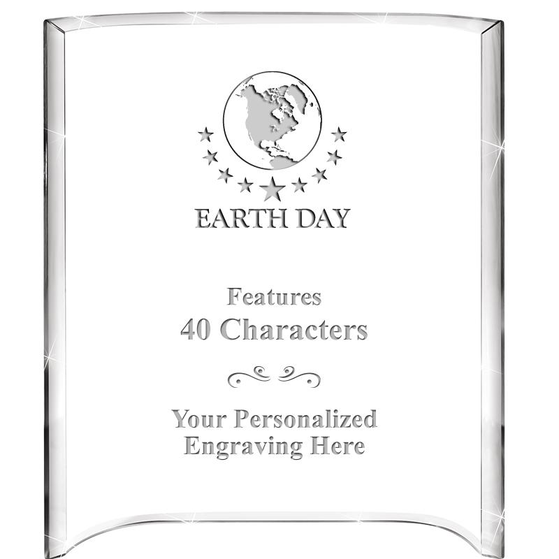 5"X 7" VERTICAL CURVA ACRYLIC