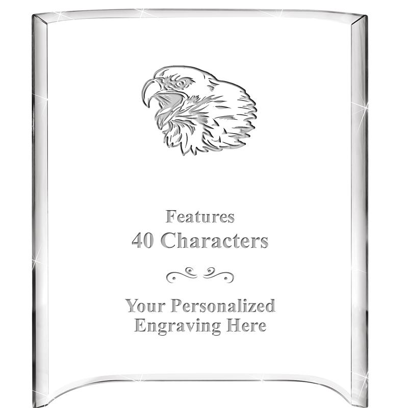 5"X 7" VERTICAL CURVA ACRYLIC