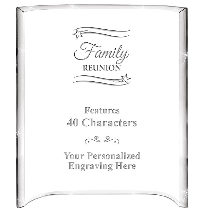 5"X 7" VERTICAL CURVA ACRYLIC